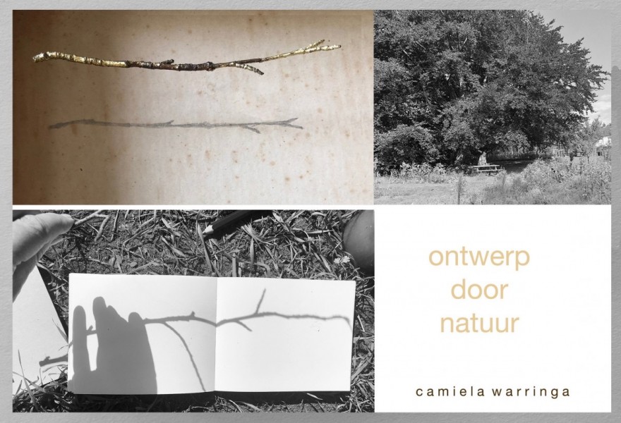 Uitnodiging voor de presentatie ' ontwerp door natuur' als gastkunstenaar bij Land van Maas en Waal.  November 2020