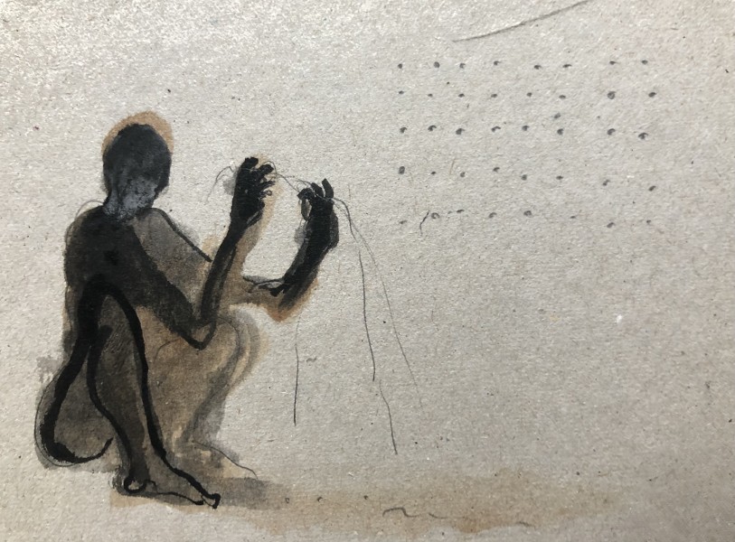 10 cm x 15 cm  Serie: sit down.