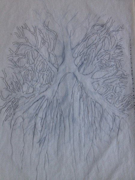 Timeline drawing out of the book.