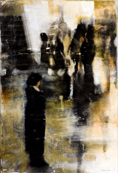 Je sais qui m'attend. 40 cm x 25 cm.
In bezit van particulier.