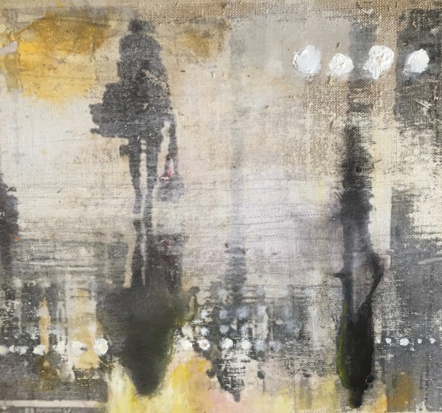 L'image emmigré. nr 3 .   17 cm x 17 cm.